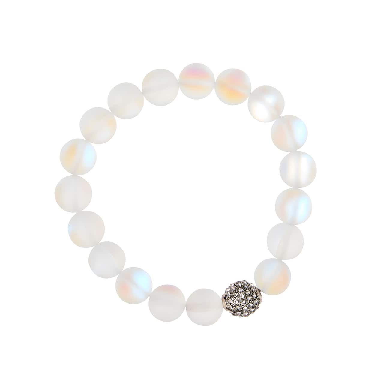 Signature Color Shop White Moonstone Bracelet By Bead Landing&#x2122;